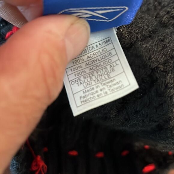 Columbus Blue Jackets Sewn logo Beanie NHL Hat Cap Knit Youth small S adult - Picture 4 of 4